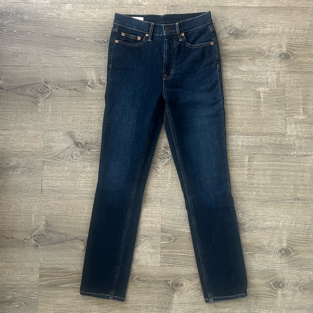 GAP Vintage Slim High Rise Blue Women's Jeans